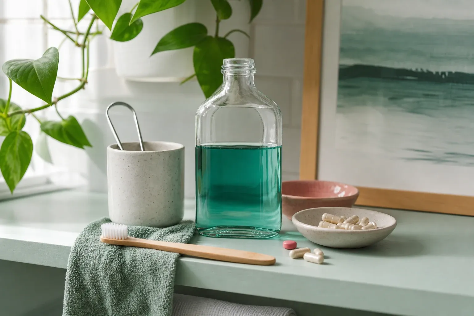 Oral probiotics vs mouthwash: which should you use